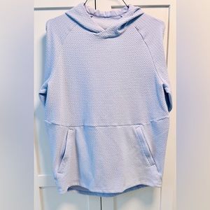 Lululemon Mens Large Specialty Hoodie Sweatshirt -light blue